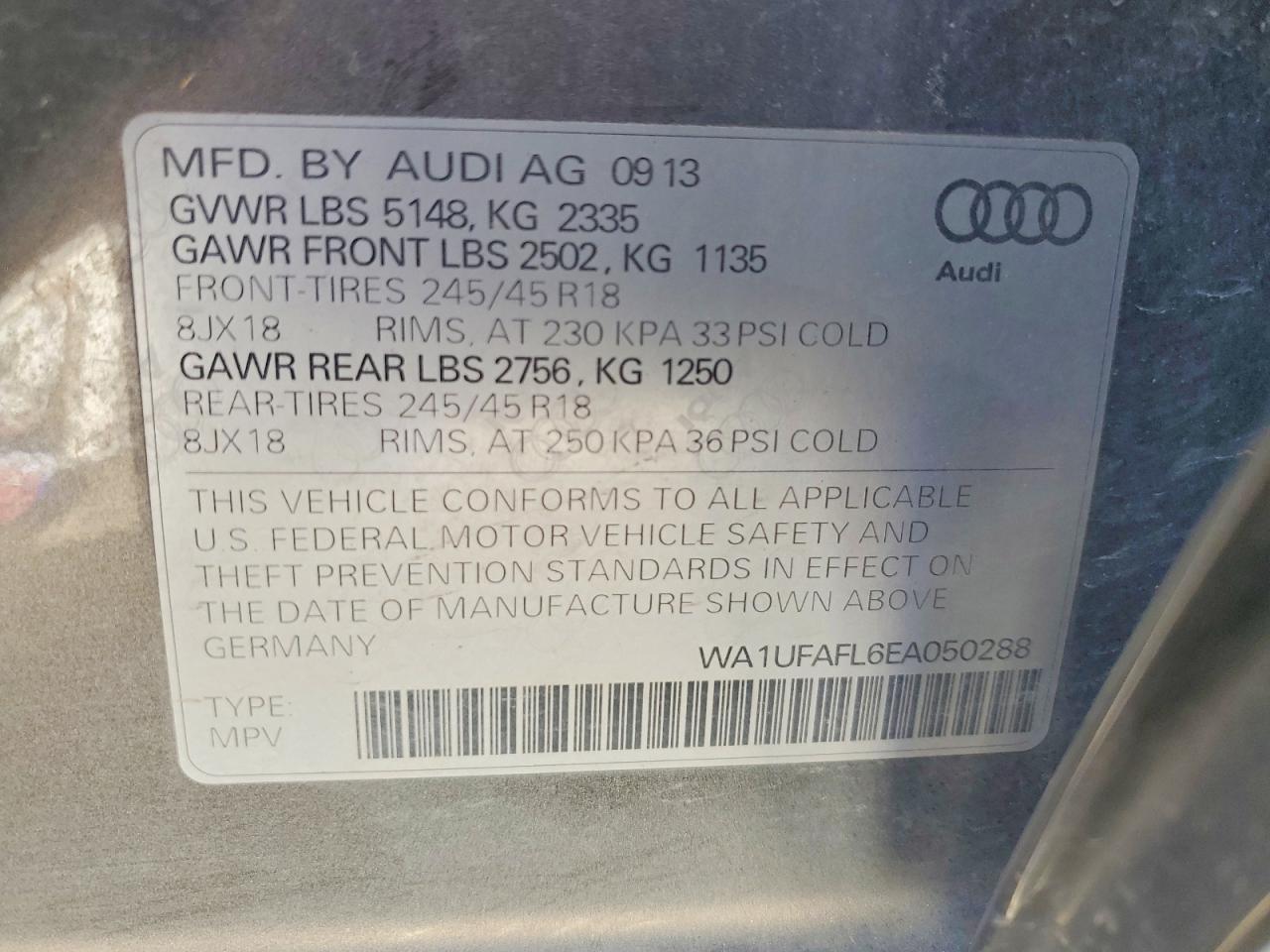 2014 AUDI A4 ALLROAD PREMIUM PLUS photo 12