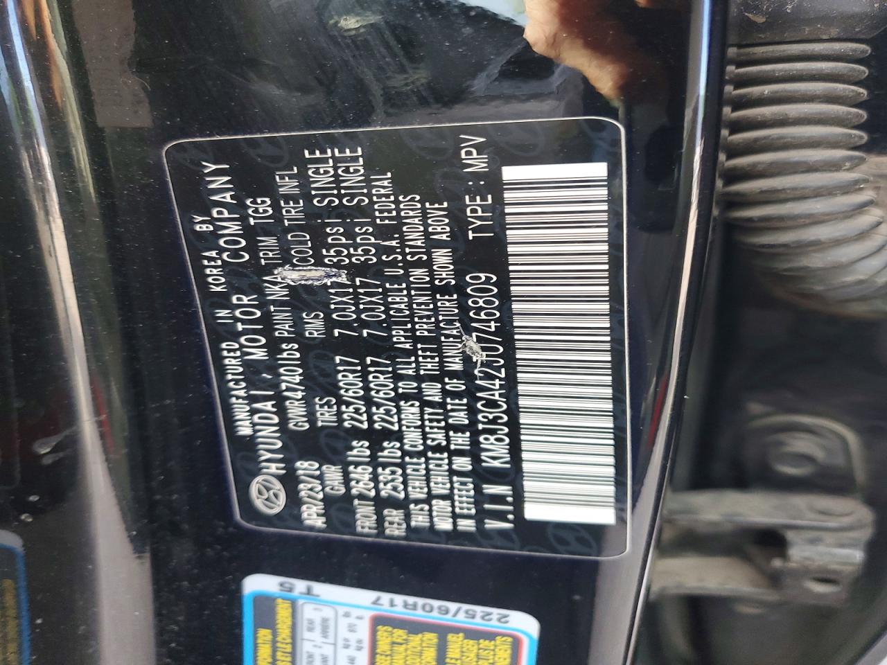 2018 HYUNDAI TUCSON SEL photo 37