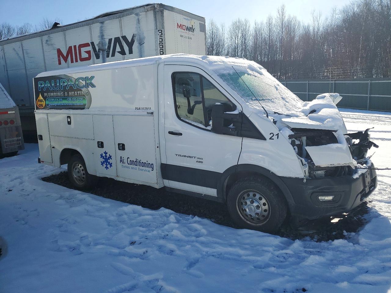 2020 FORD TRANSIT UTILITY / SERVICE TRUCK photo 4
