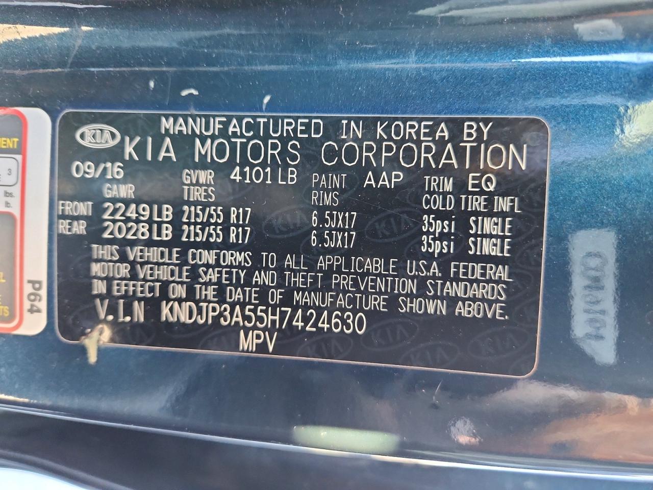 2017 KIA SOUL + photo 12
