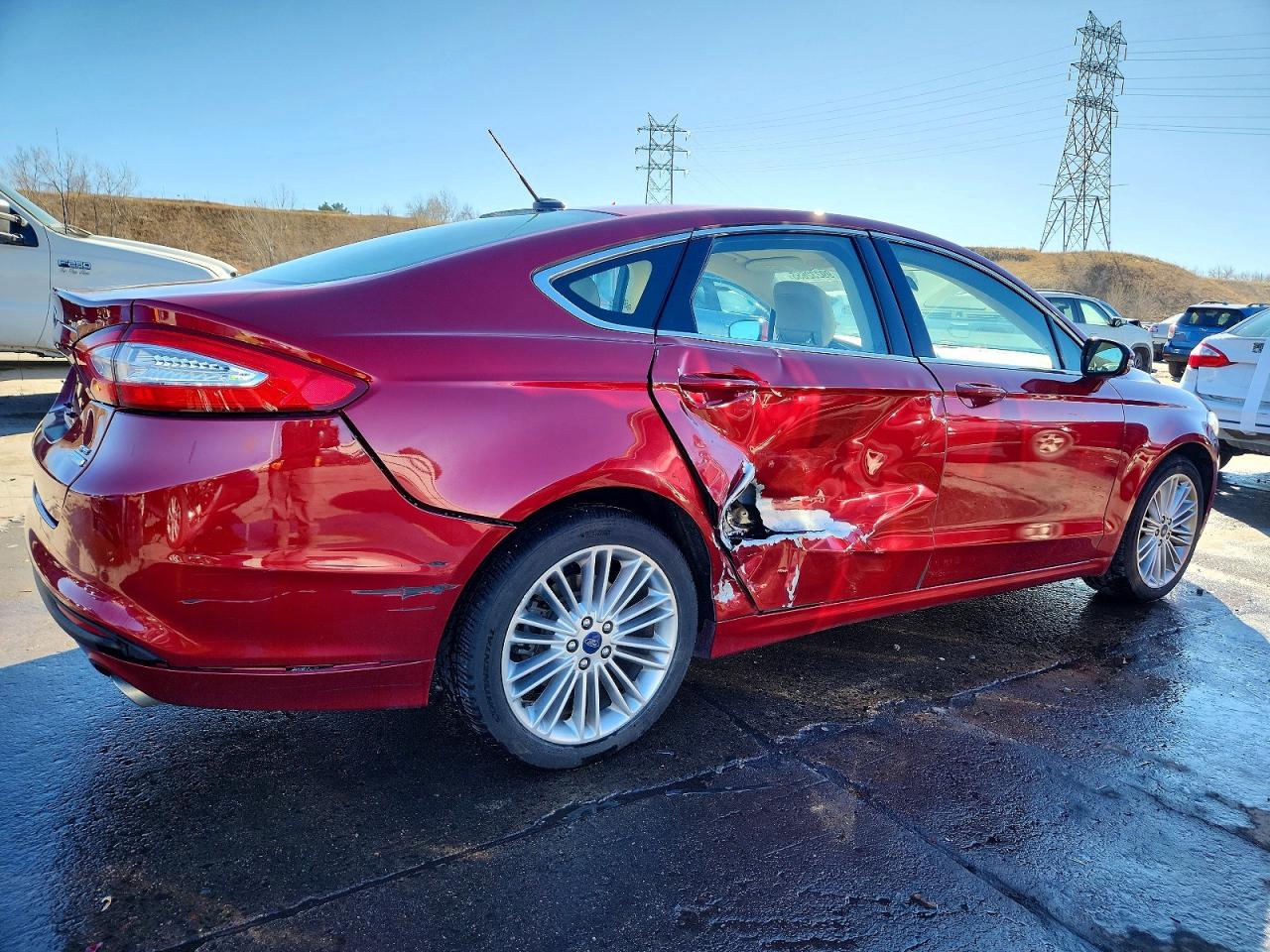 2014 FORD FUSION SE photo 3