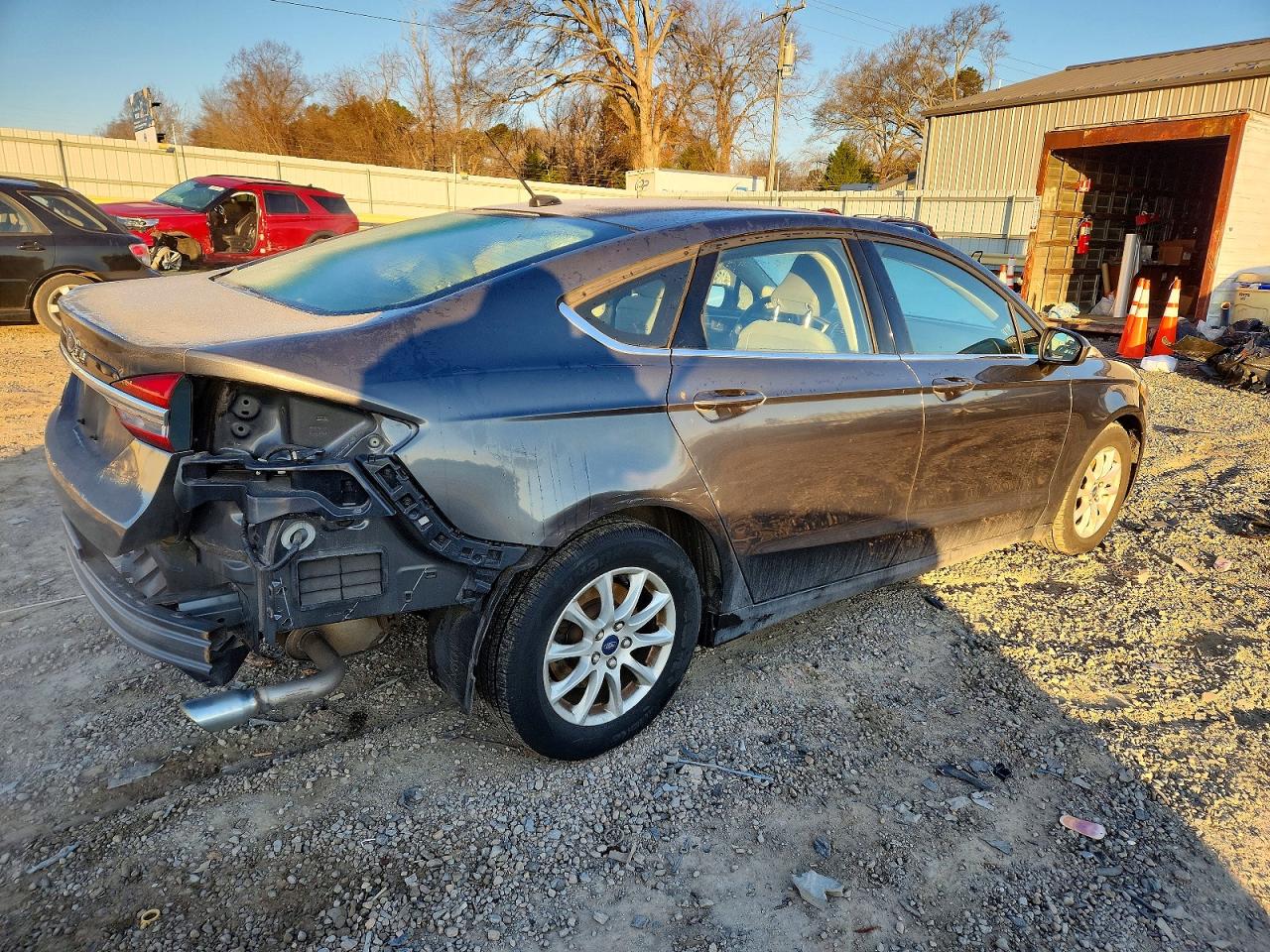 2018 FORD FUSION S photo 3