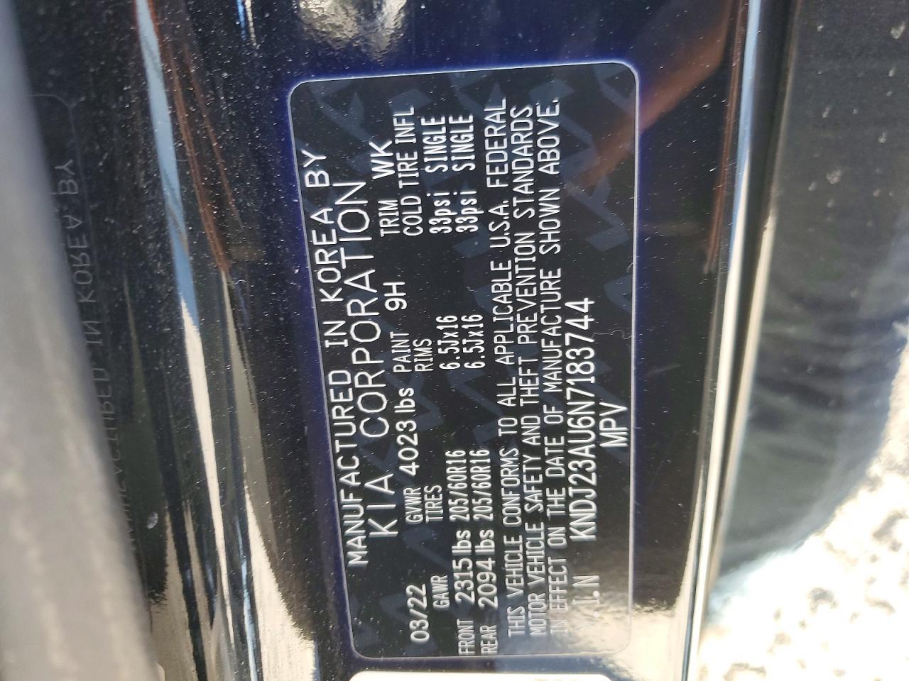 2022 KIA SOUL LX photo 12