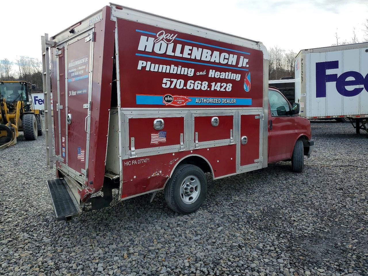 2000 GMC SAVANA G3500 UTILITY / SERVICE VAN photo 3