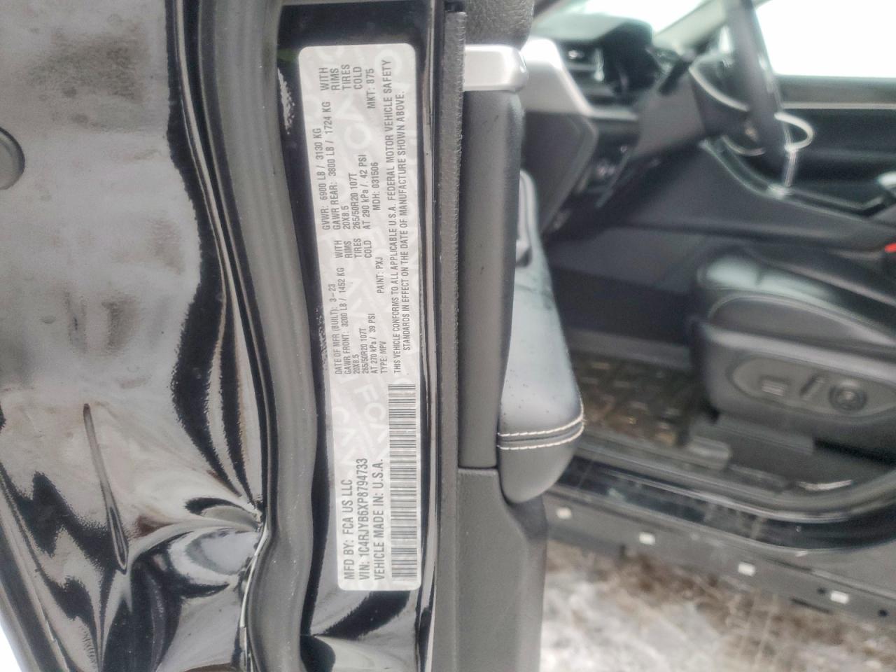 2023 JEEP GRAND CHEROKEE LIMITED 4XE photo 13