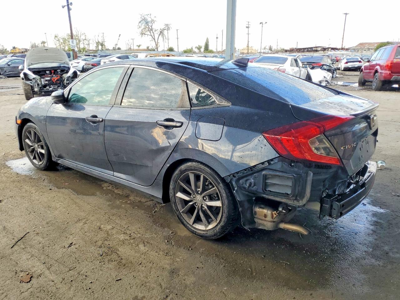 2020 HONDA CIVIC EX photo 2