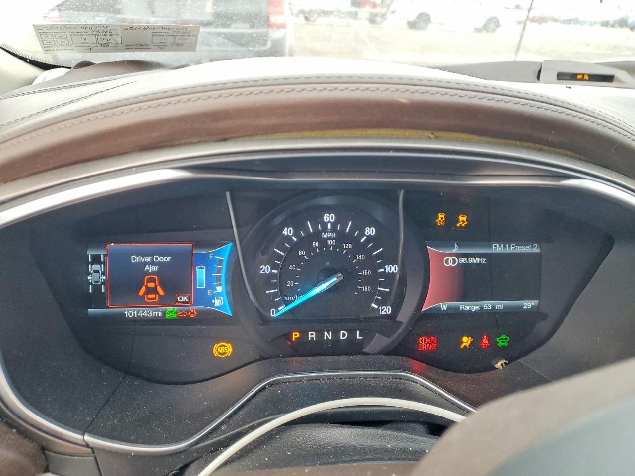 2017 FORD FUSION TITANIUM HEV photo 9