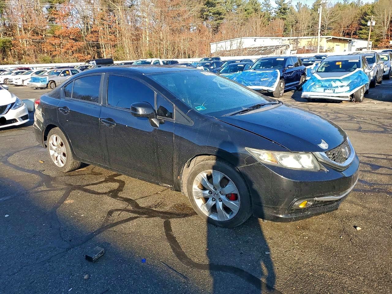 2013 HONDA CIVIC EXL photo 4