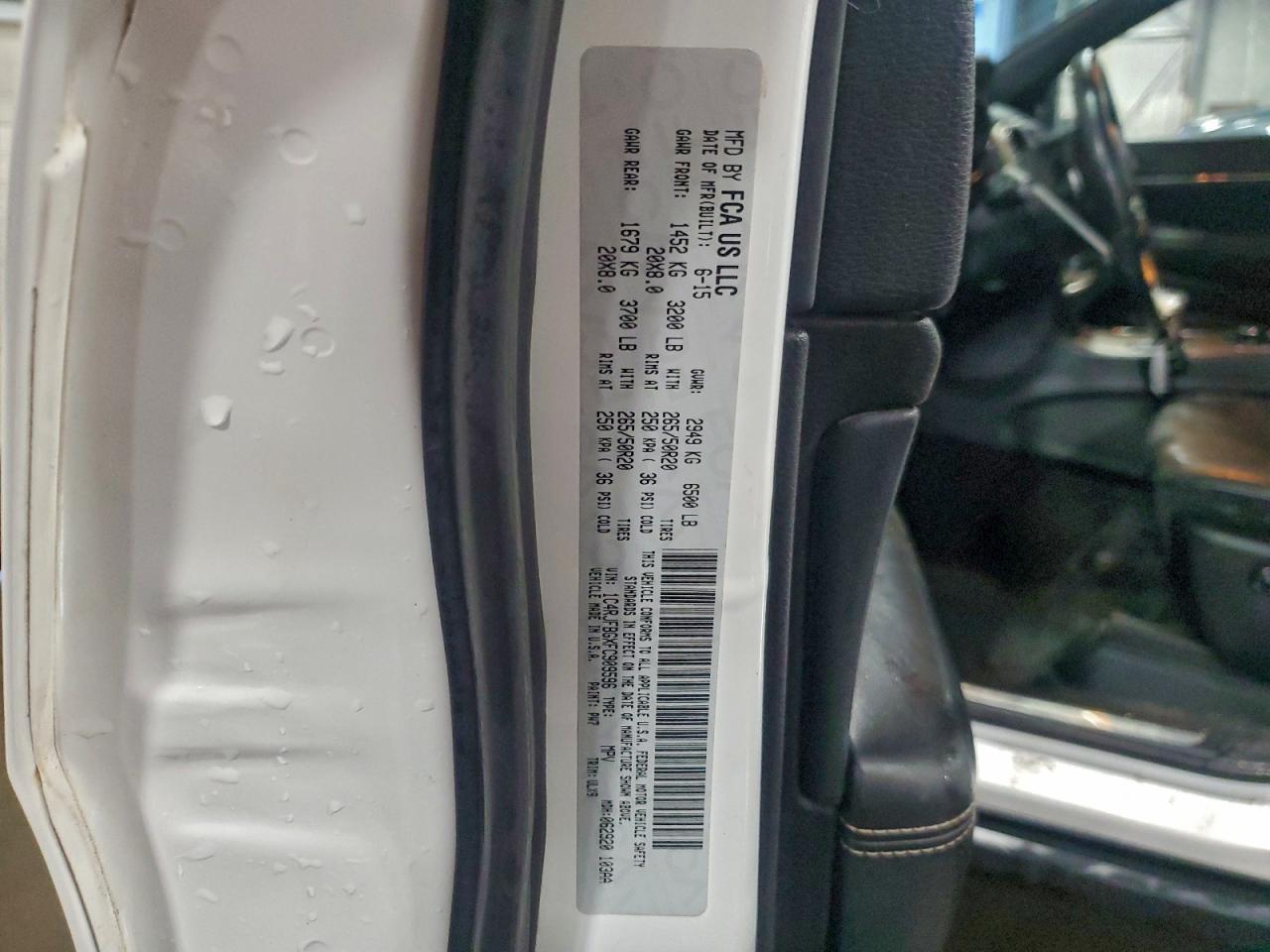 2015 JEEP GRAND CHEROKEE LIMITED photo 14