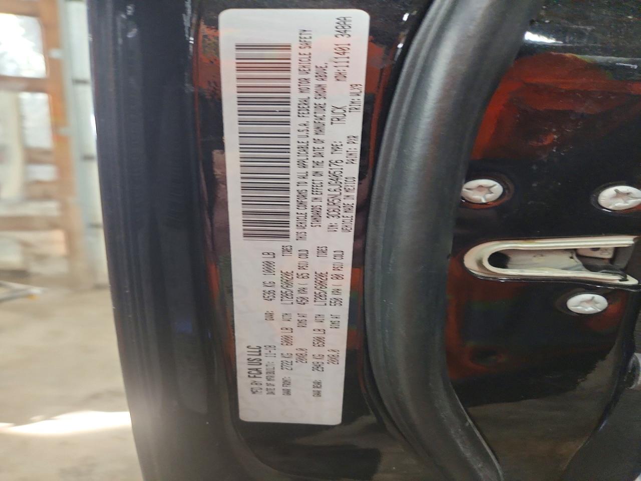2018 RAM 2500 LARAMIE photo 12
