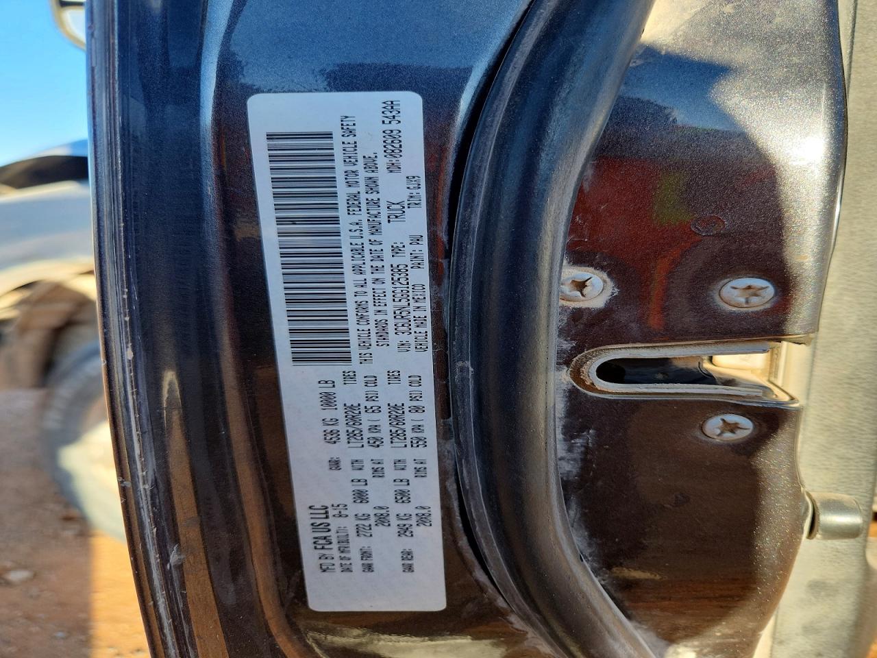 2016 RAM 2500 LARAMIE photo 12