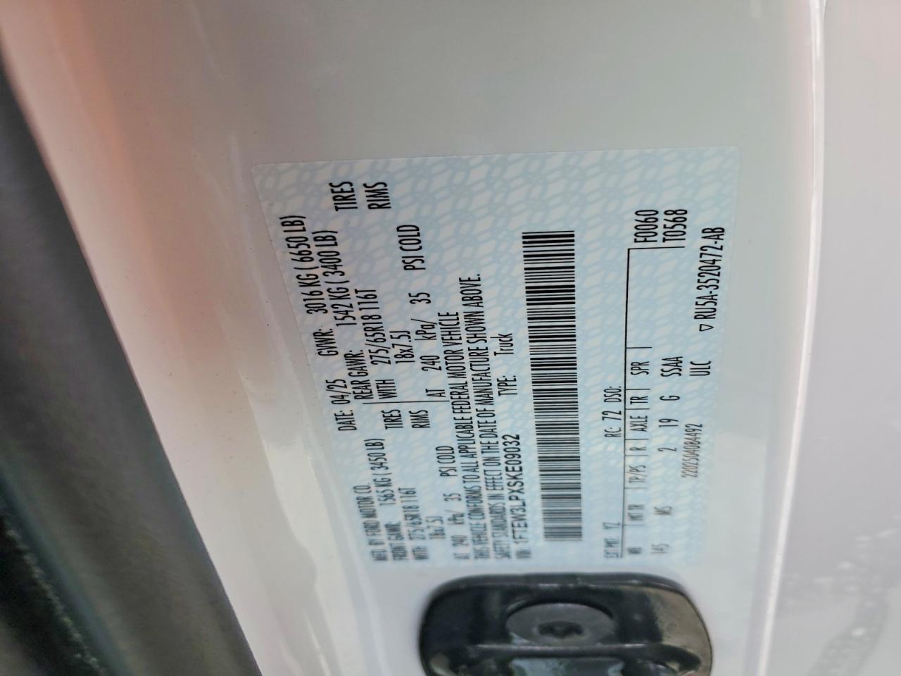 2025 FORD F150 XLT photo 12
