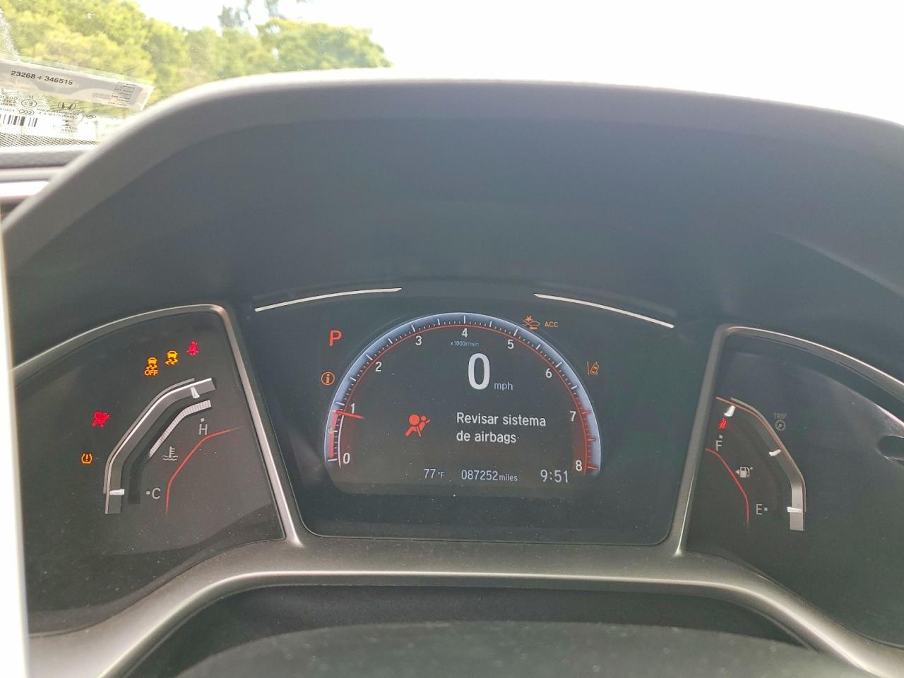 2020 HONDA CIVIC SPORT photo 9