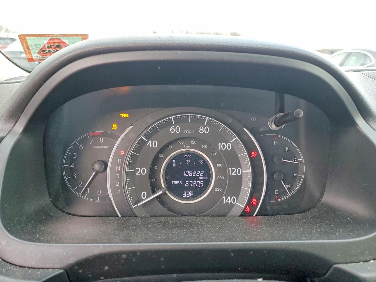 2013 HONDA CR-V EX photo 9
