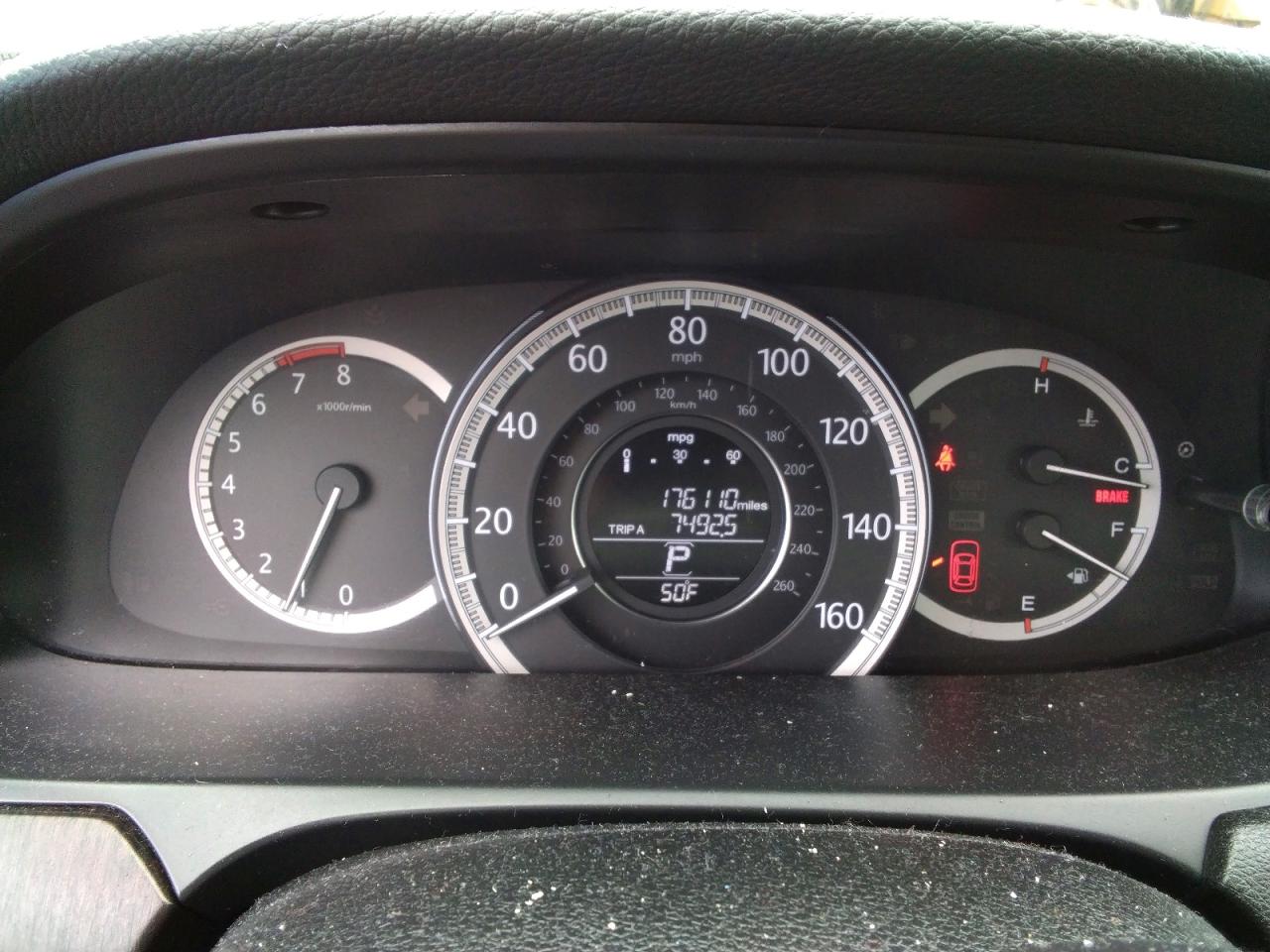 2014 HONDA ACCORD EXL photo 9