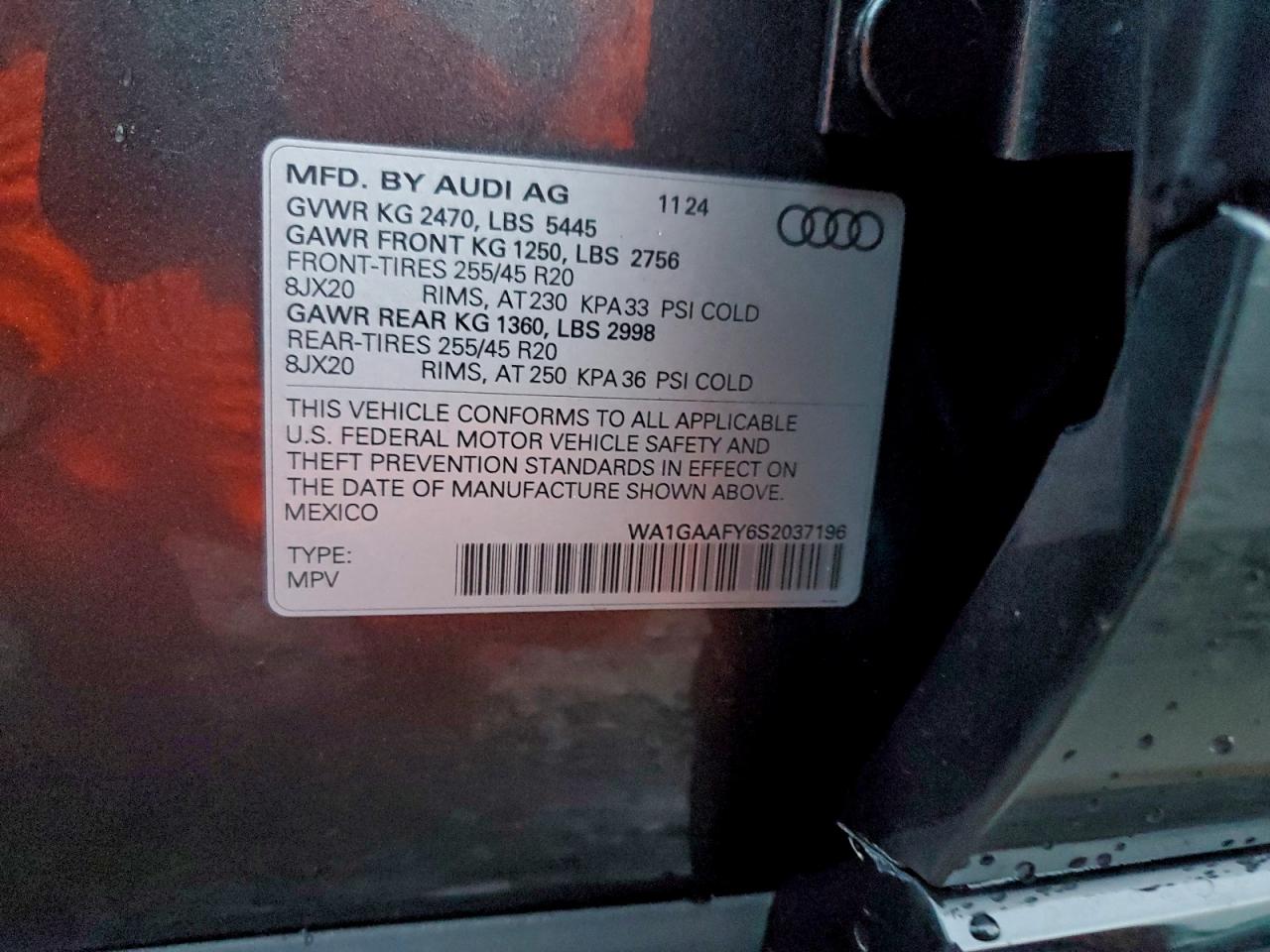 2025 AUDI Q5 PREMIUM 45 photo 13