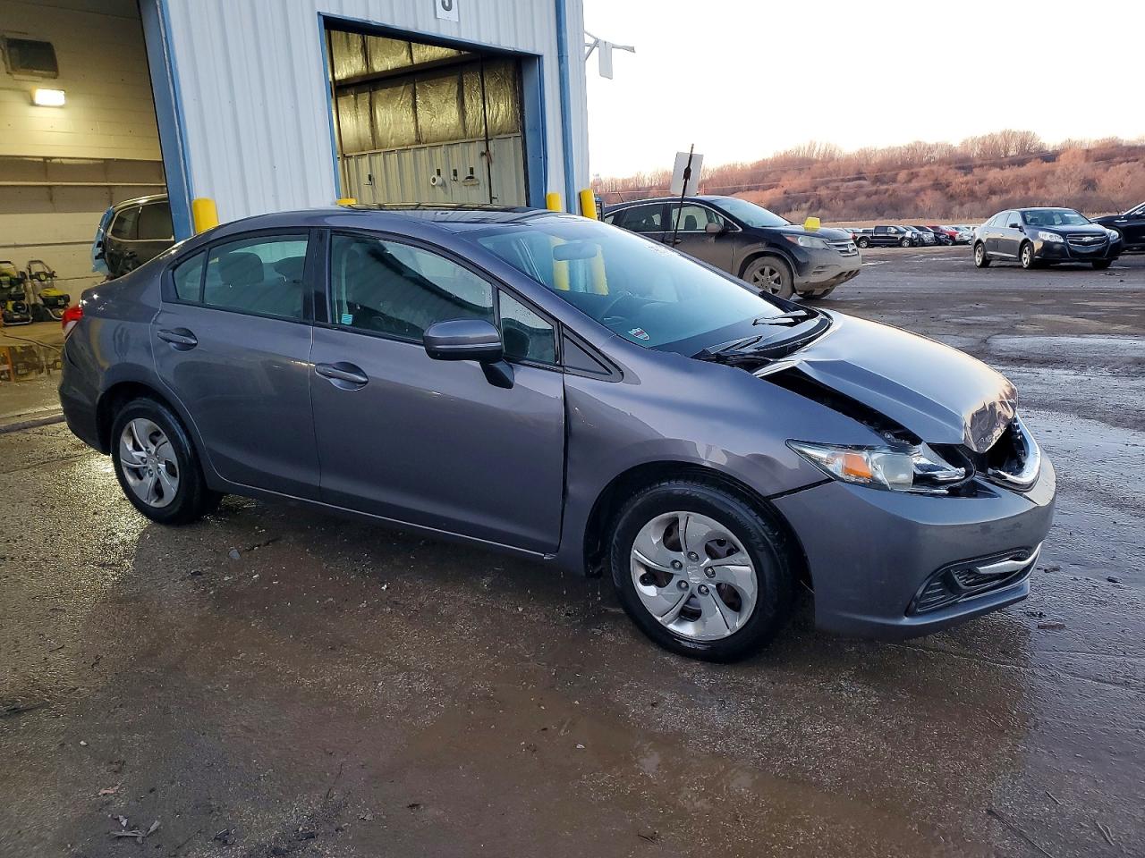 2014 HONDA CIVIC LX photo 4