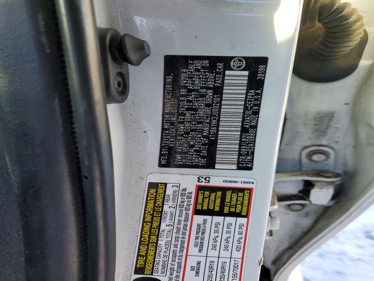 2018 TOYOTA CAMRY XSE photo 13