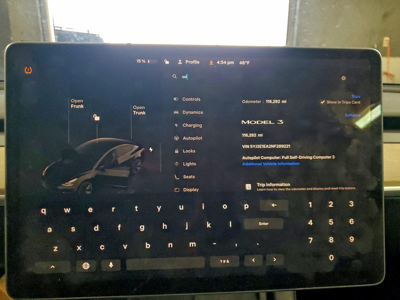 2022 TESLA MODEL 3 photo 9