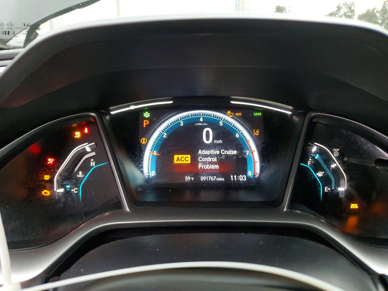 2020 HONDA CIVIC EXL photo 9