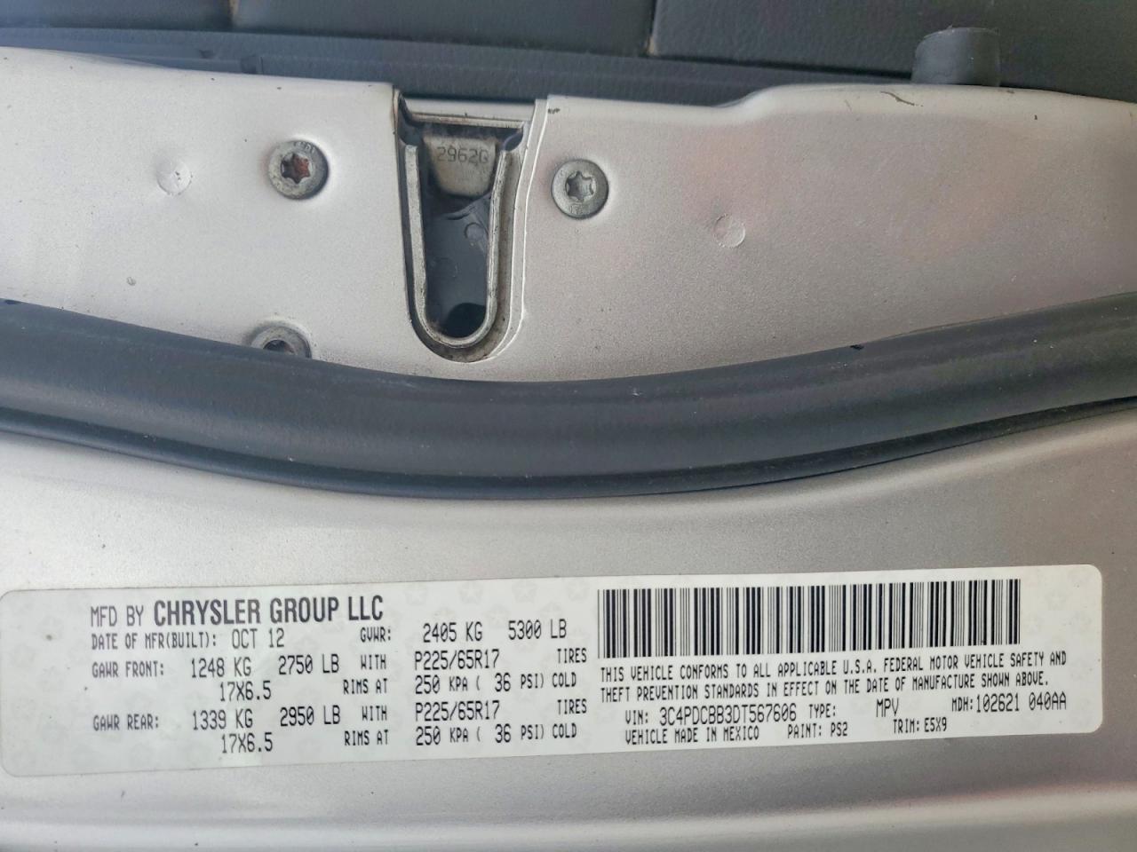 2013 DODGE JOURNEY SXT photo 13