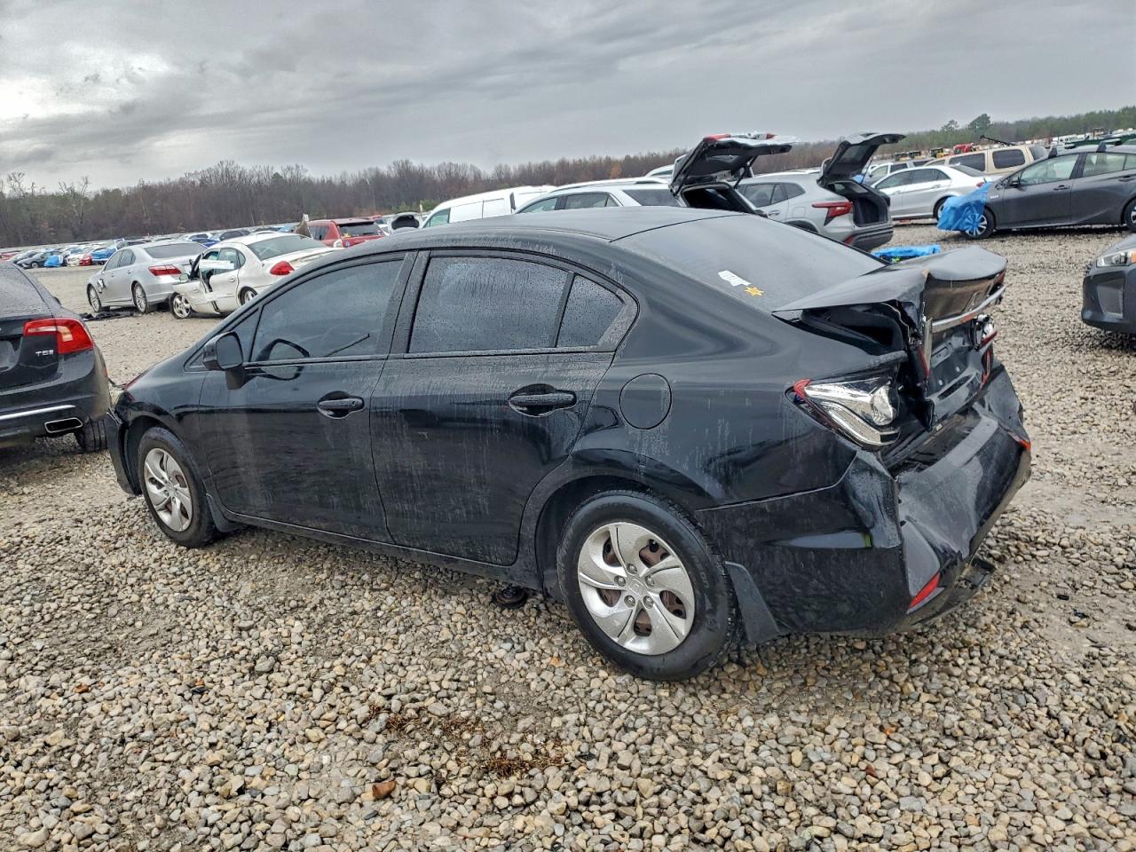 2013 HONDA CIVIC LX photo 2
