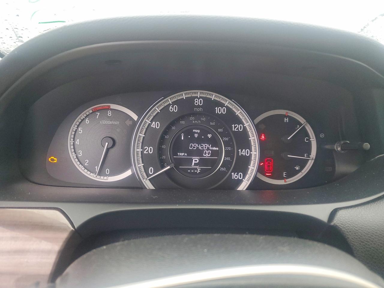 2016 HONDA ACCORD EX photo 9