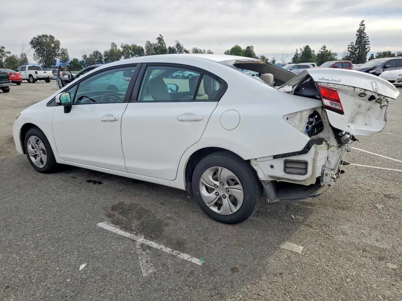 2014 HONDA CIVIC LX photo 2