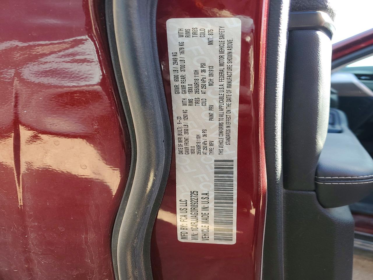 2024 JEEP GRAND CHEROKEE L LAREDO photo 14