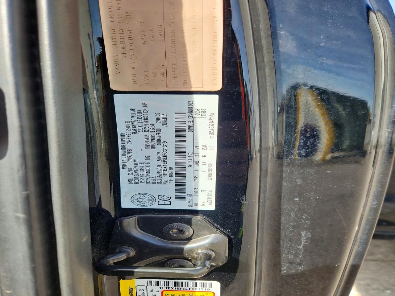 2018 FORD F150 SUPER CAB photo 12