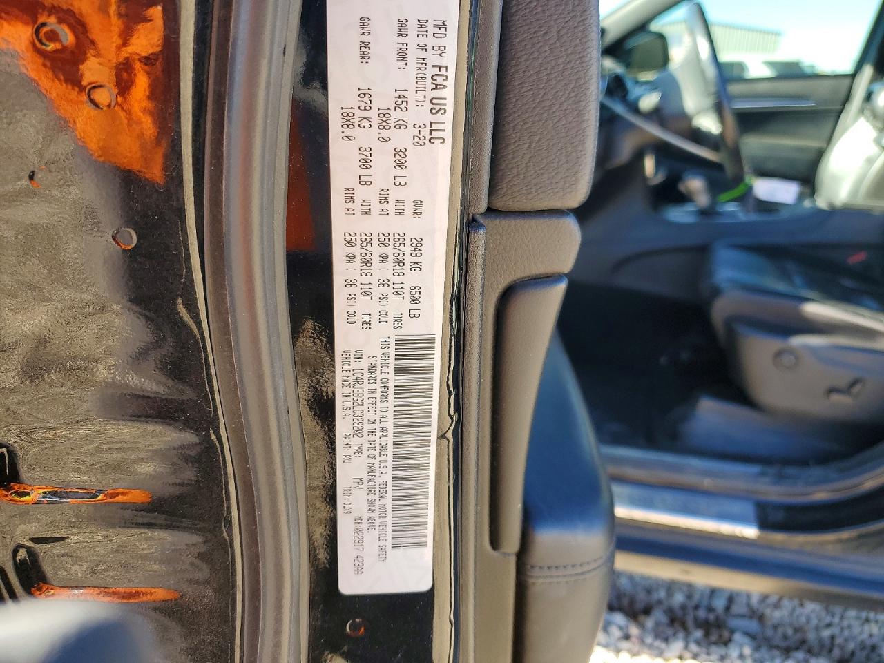 2020 JEEP GRAND CHEROKEE LIMITED photo 12