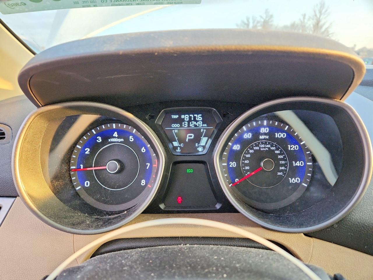 2013 HYUNDAI ELANTRA GLS photo 9