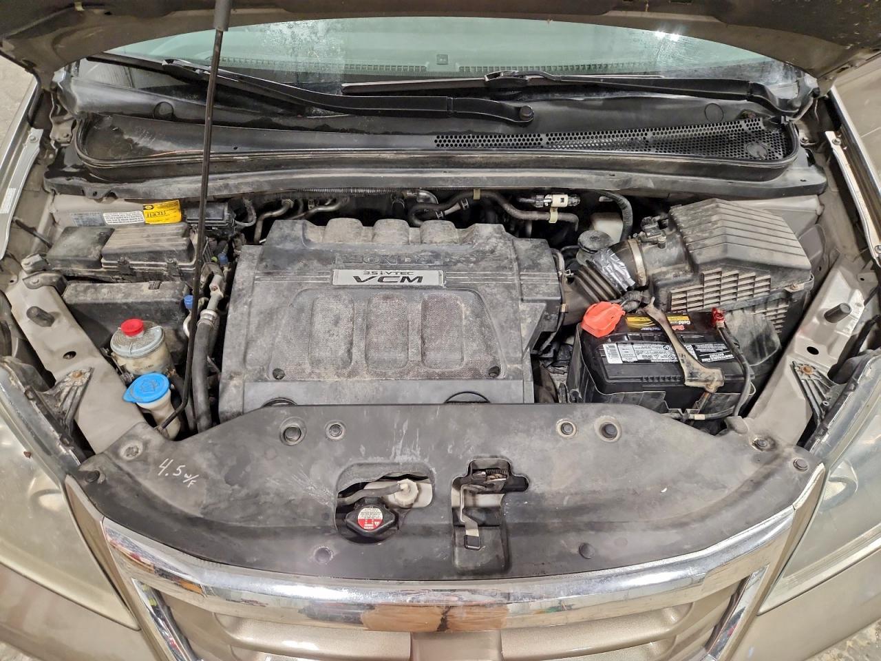 2010 HONDA ODYSSEY EXL photo 12