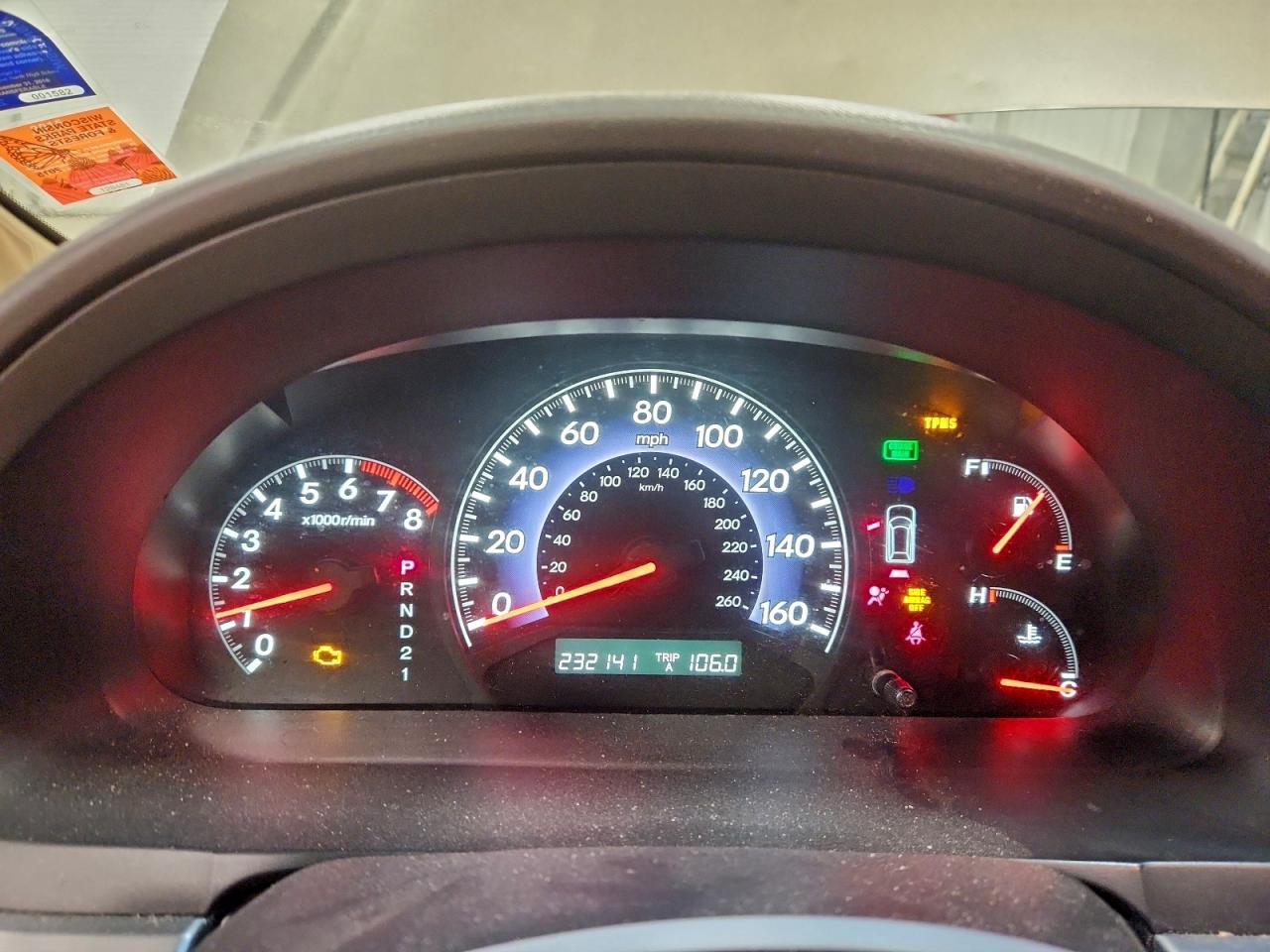 2010 HONDA ODYSSEY EXL photo 9
