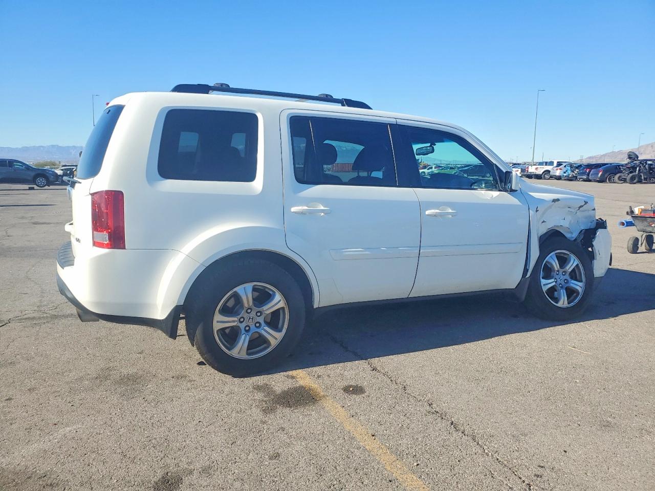 2015 HONDA PILOT EXLN photo 3