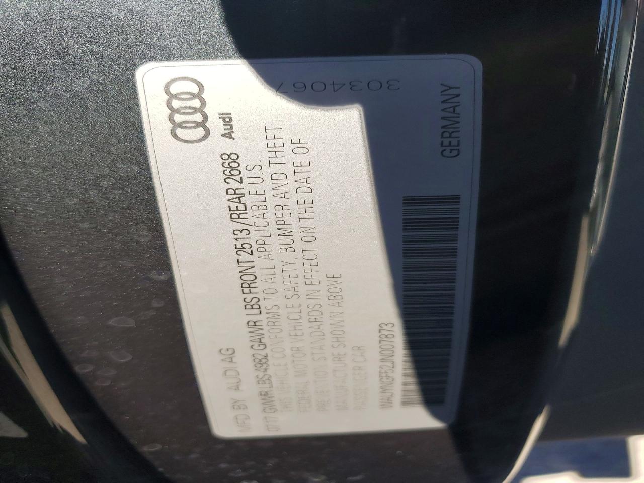 2018 AUDI A5 PREMIUM PLUS photo 12