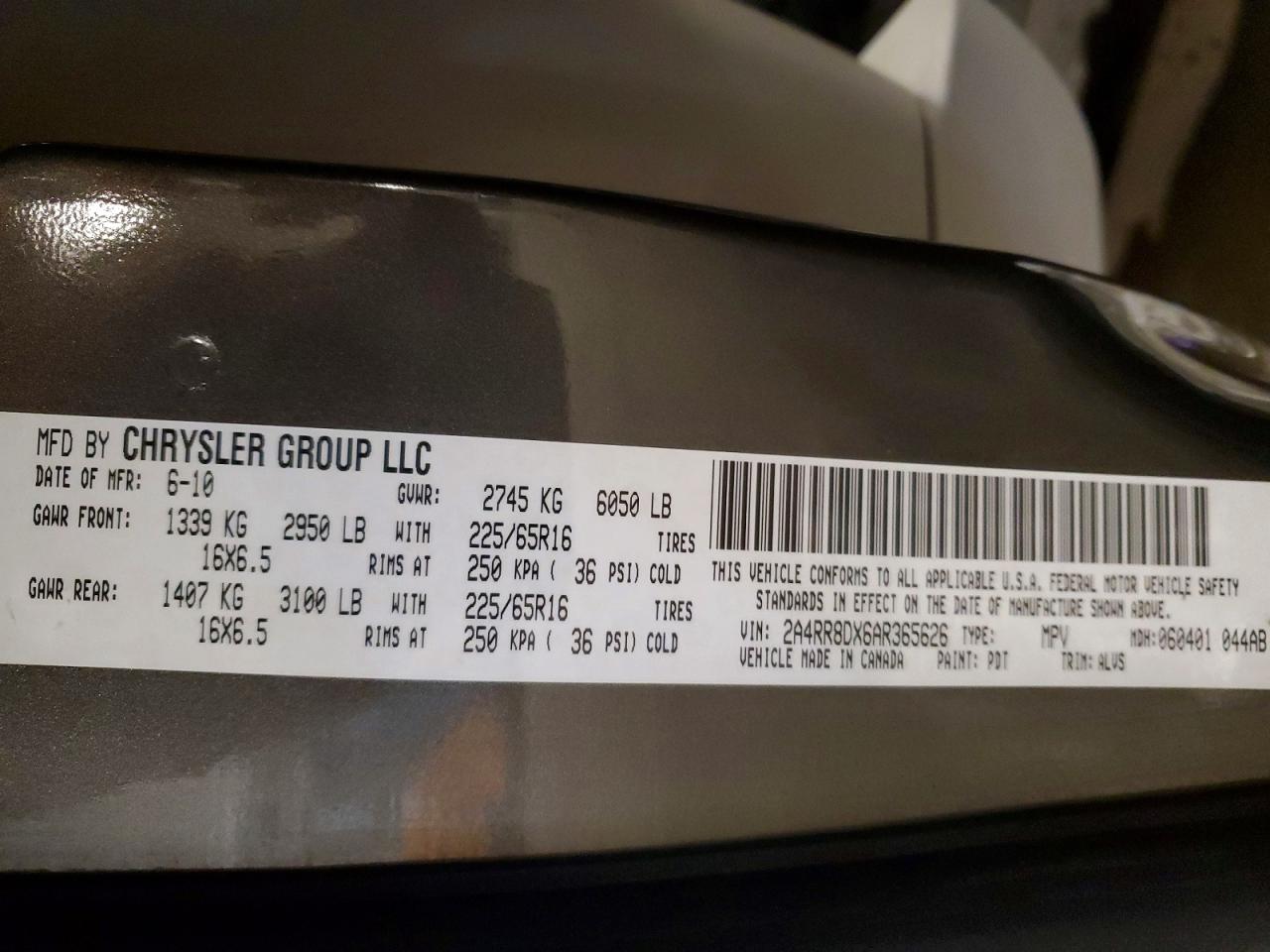 2010 CHRYSLER TOWN & COUNTRY TOURING PLUS photo 13
