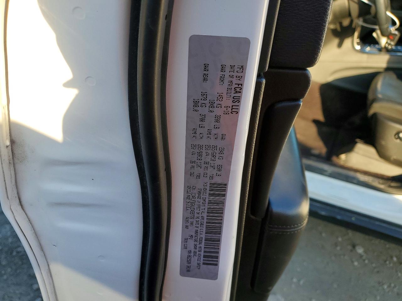 2018 JEEP GRAND CHEROKEE LIMITED photo 12