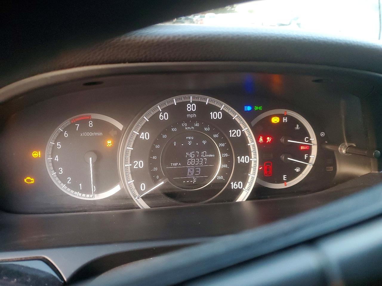 2016 HONDA ACCORD LX photo 9