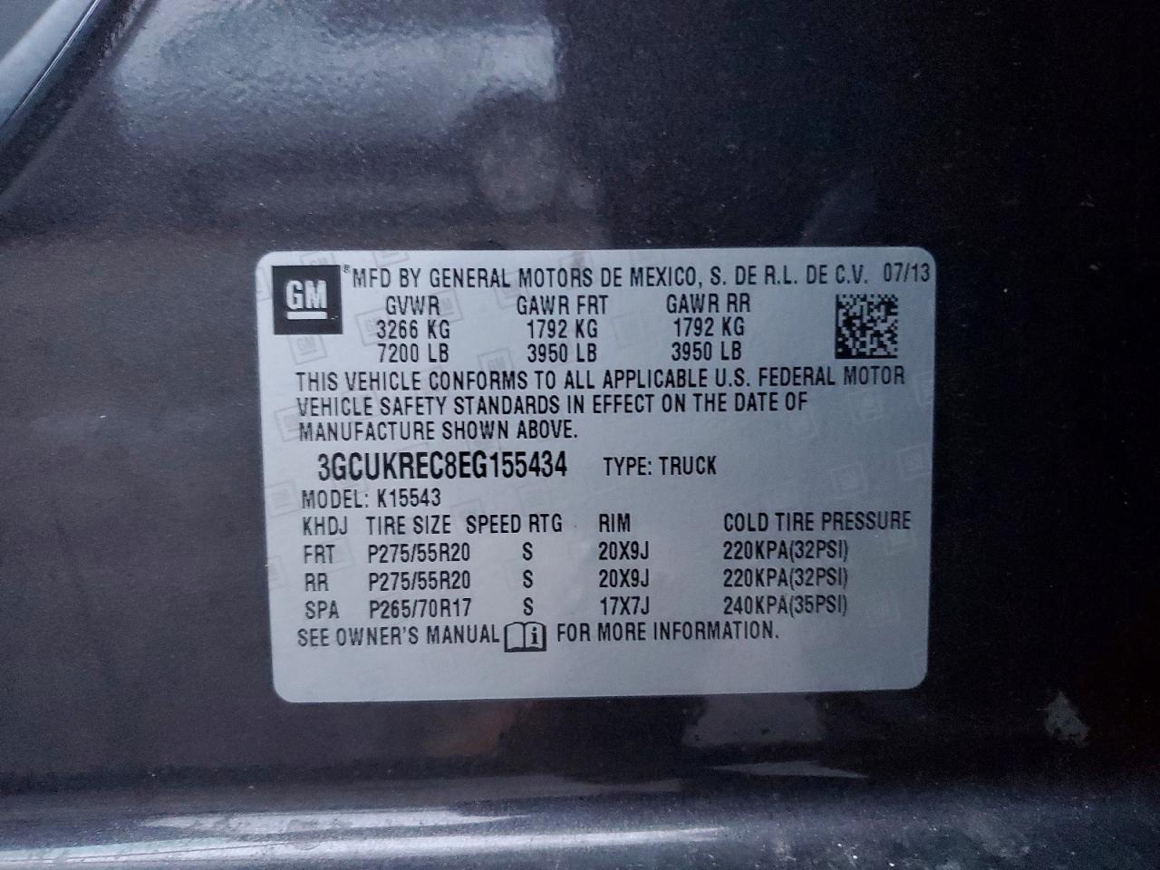 2014 CHEVROLET SILVERADO K1500 LT photo 13