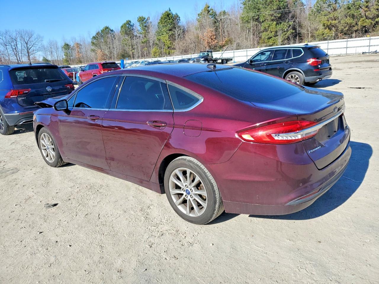 2017 FORD FUSION SE photo 2