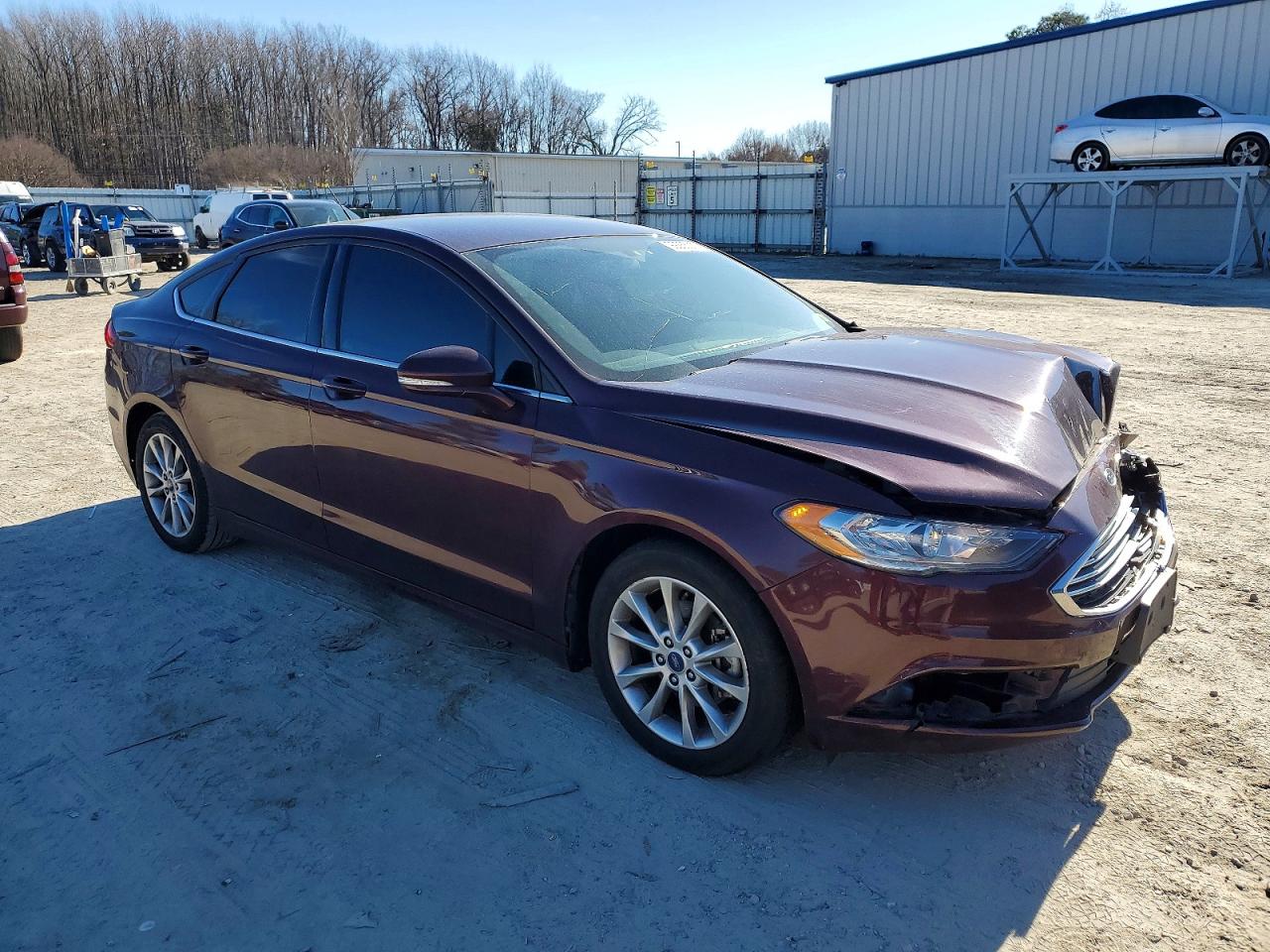 2017 FORD FUSION SE photo 4