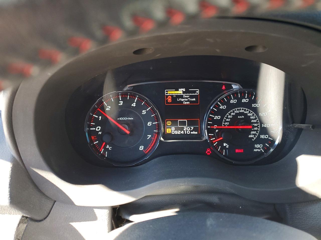 2019 SUBARU WRX photo 9