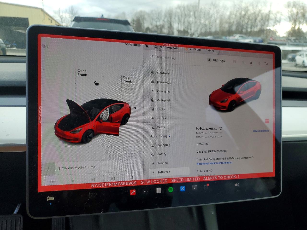 2021 TESLA MODEL 3 photo 9