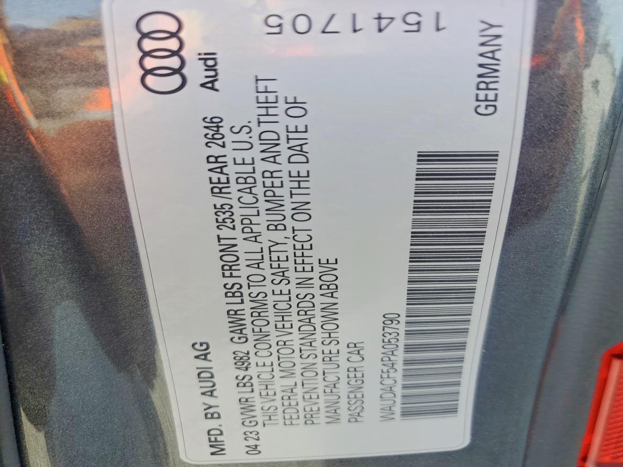 2023 AUDI A5 PREMIUM 45 photo 12