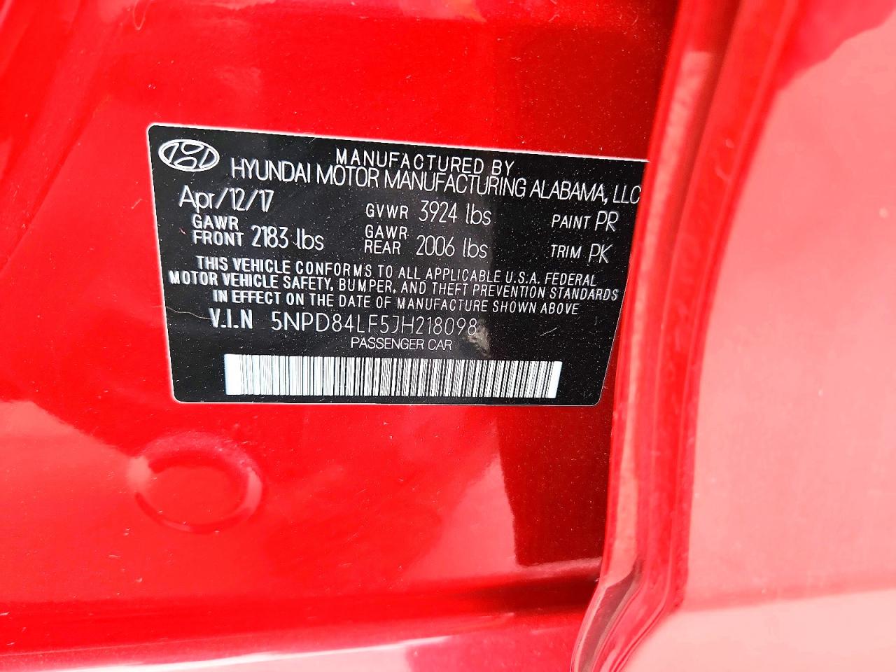 2018 HYUNDAI ELANTRA SEL photo 12