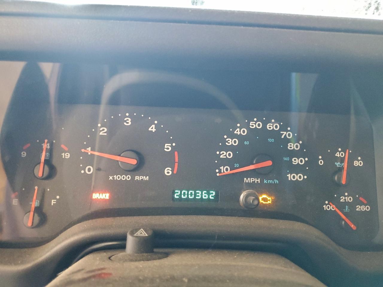2001 JEEP WRANGLER / TJ SAHARA photo 9