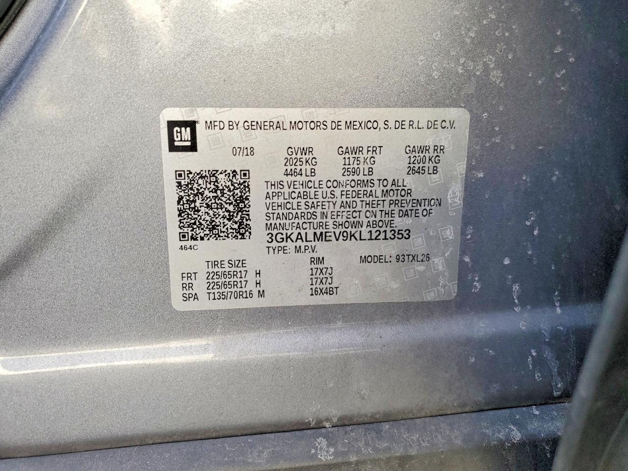 2019 GMC TERRAIN SLE photo 12