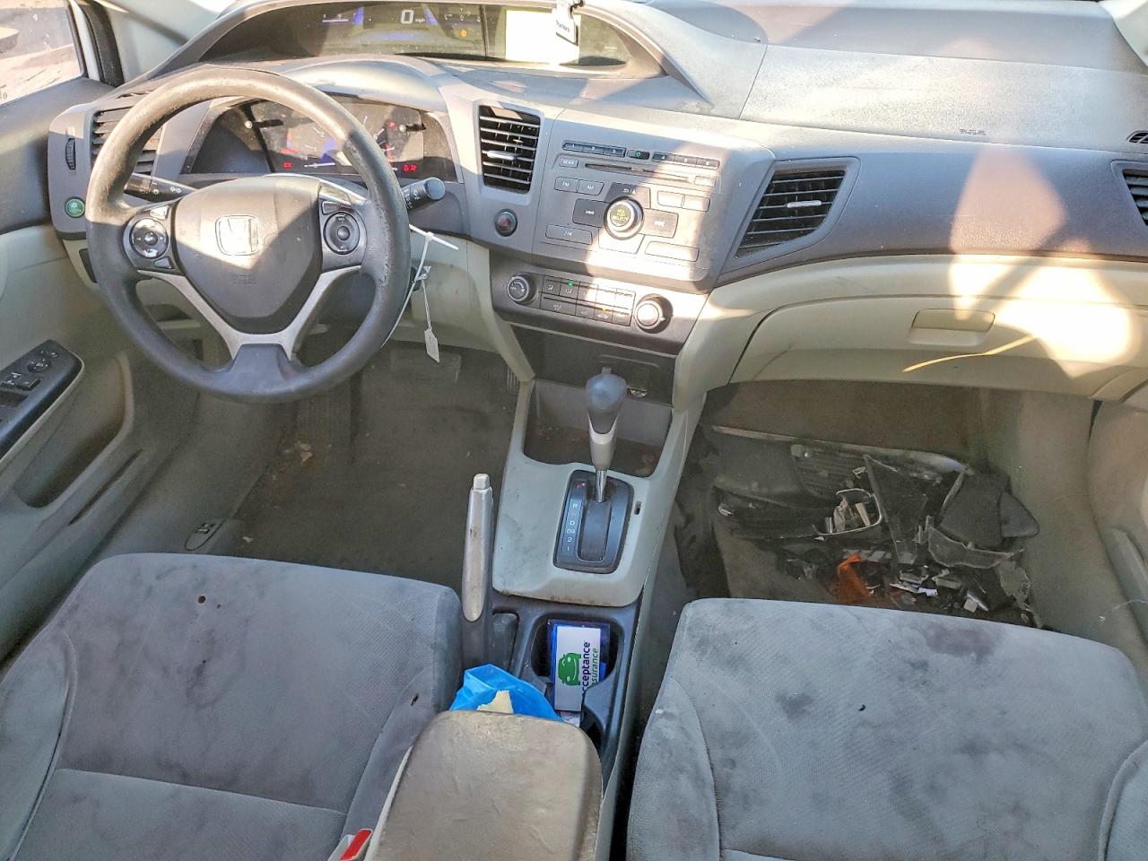 2012 HONDA CIVIC LX photo 8