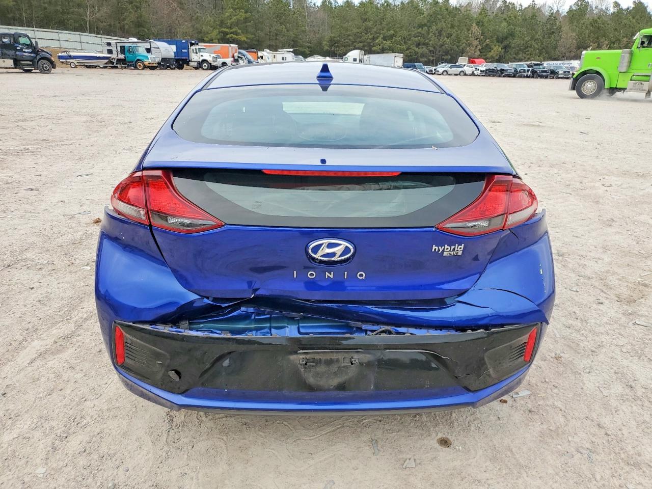 2019 HYUNDAI IONIQ BLUE photo 6